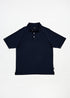 Malbon EVERGREEN RAGLAN SLEEVE MESH POLO navy